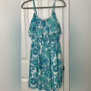 Lilly Pulitzer Blue and White Sundress